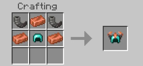 Крафт с алмазным шлемом