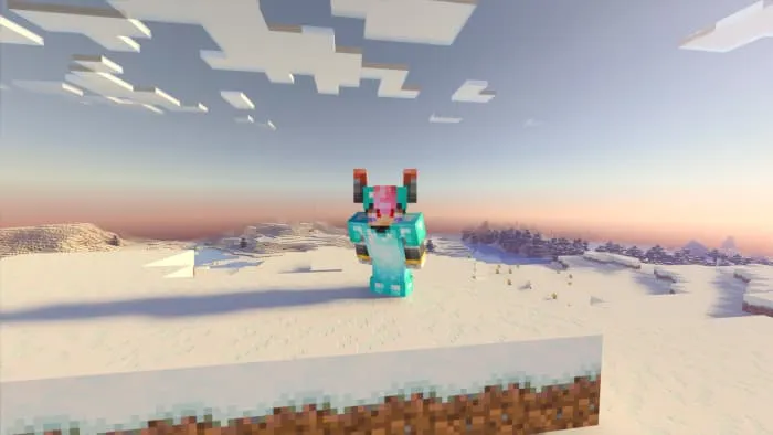 Алмазный шлем с рогами