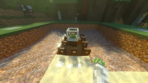 Установленная железная ферма