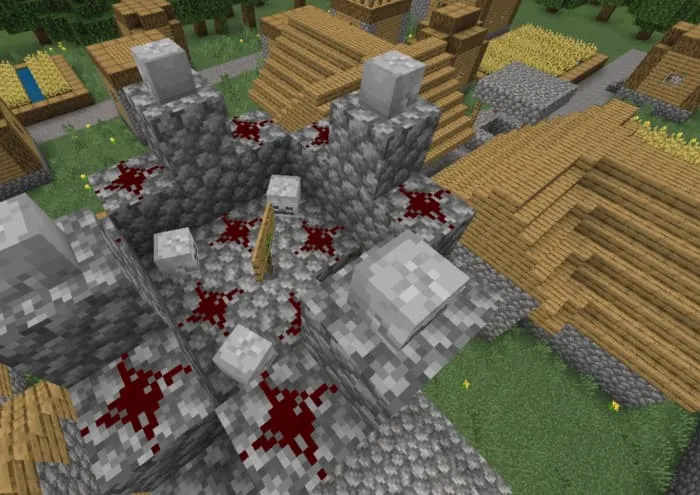 Черепа на каменных блоках