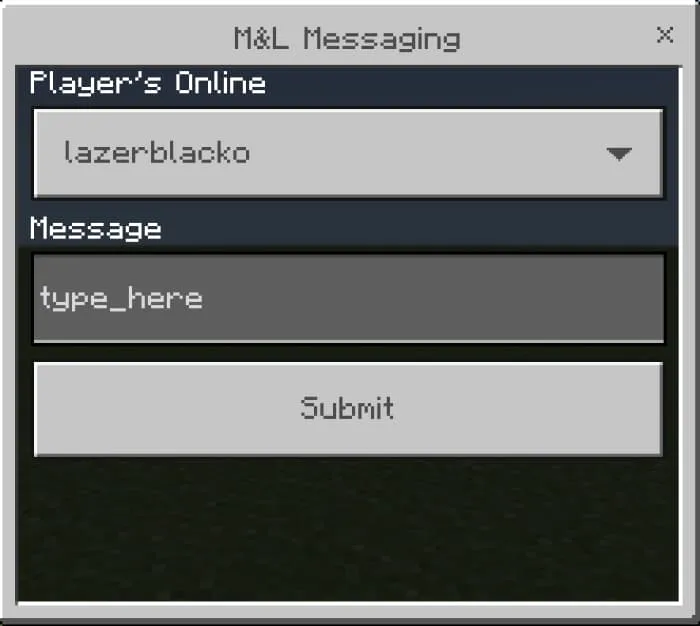 Приложение мессенджера