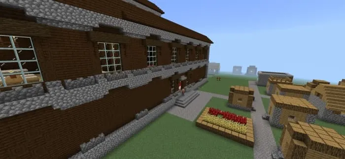 Особняк возле деревни