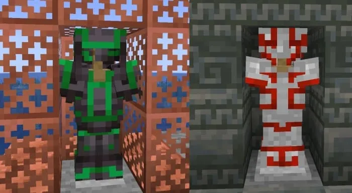 Варианты брони с новой отделкой