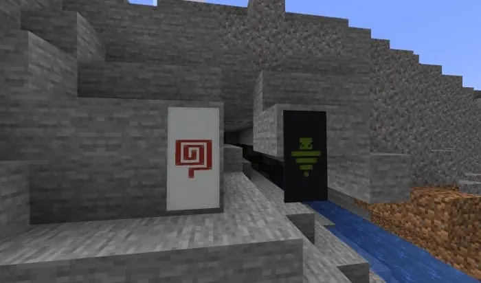 Знамя с новыми узорами