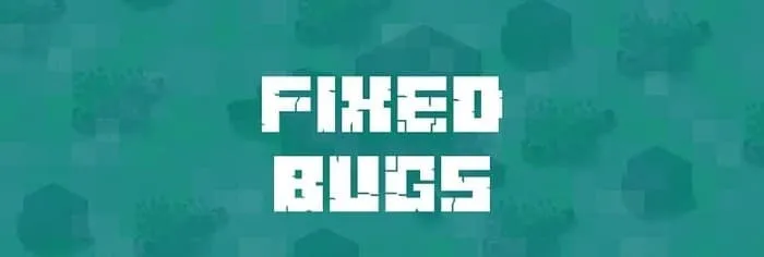 Fixes in Minecraft 1.20.80.24