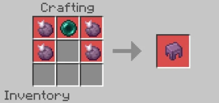 Крафт панциря шалкера