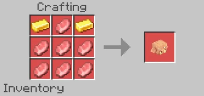 Крафт маски пиглина