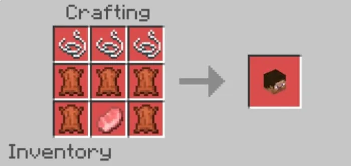 Крафт головы стива