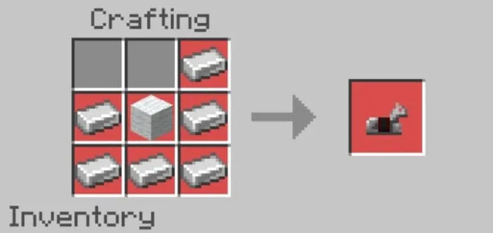 Крафт лошадиных железных доспех