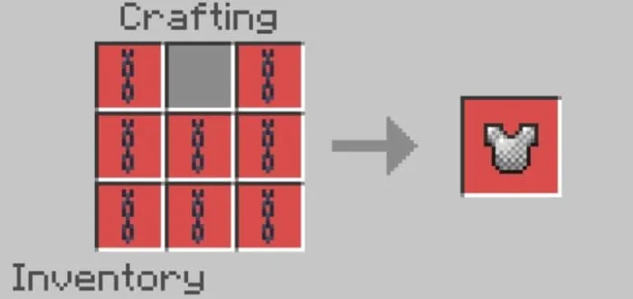 Крафт кольчужного нагрудника