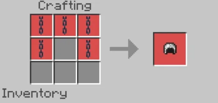 Крафт кольчужного шлема