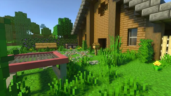 Дом и уличная мебель