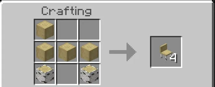 Крафт стула из древесины береза