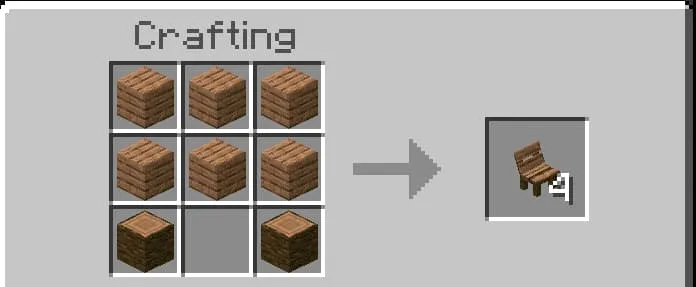 Крафт деревянной лавочки