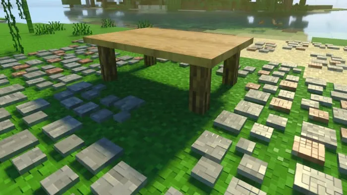 Деревянный стол