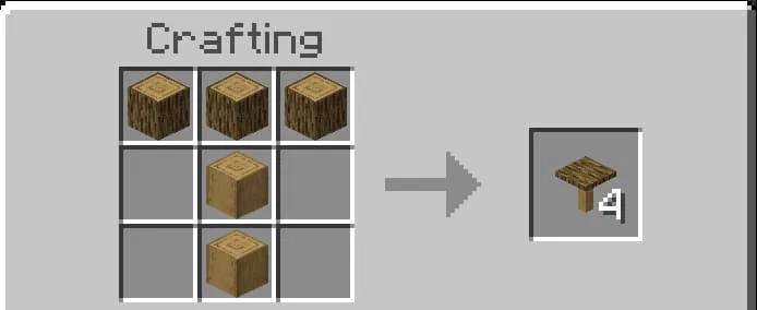 Крафт дубового стола