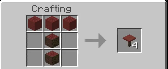 Крафт стола из багровой древесины