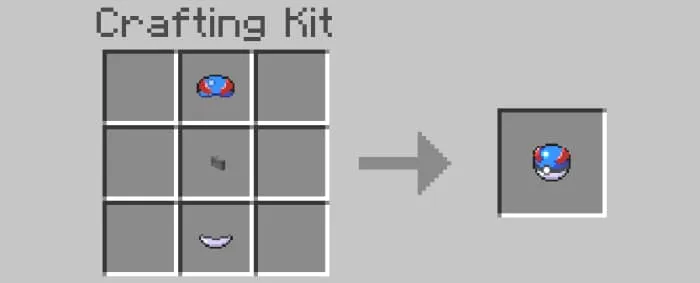 Создание покеболов(синий)