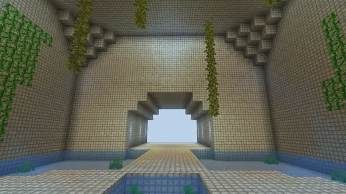 Спавн в белой комнате