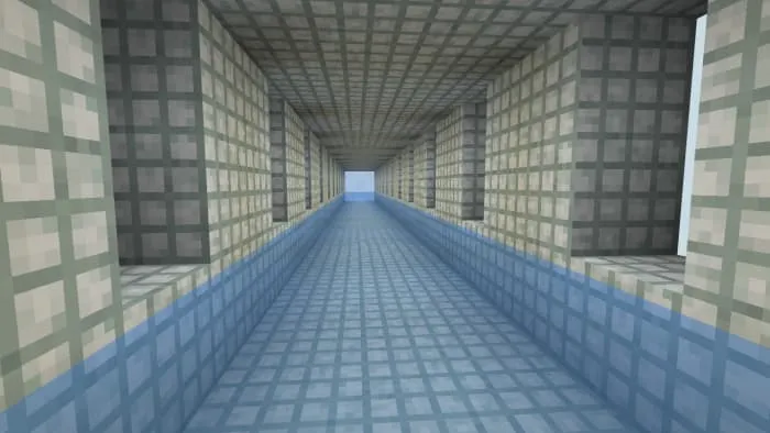 Коридор с водой