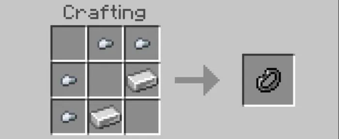 Крафт железного кольца