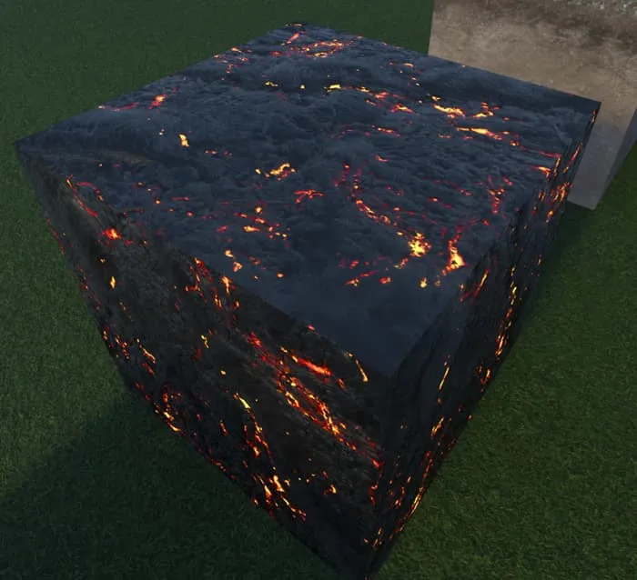 Детализированный обсидиан