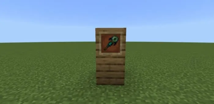 Змеиный посох в рамке