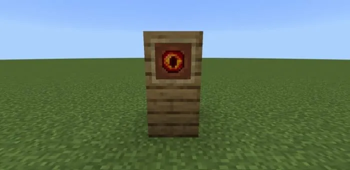 Красный глаз саламандры