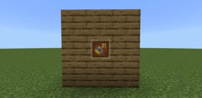 Золотая граната в рамке