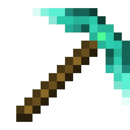 Вид новой алмазной кирки