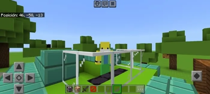 Игрок возле леса