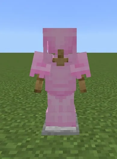 Розовая незеритовая броня