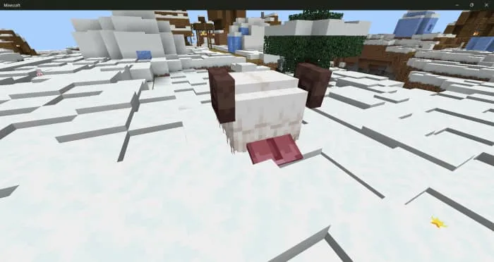 Пушистый моб нюхач