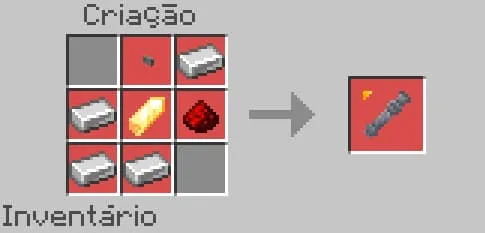 Крафт желтого светового меча