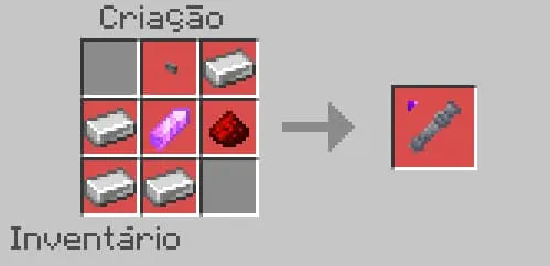 Крафт фиолетового светового меча