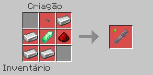 Крафт зелёного светового меча