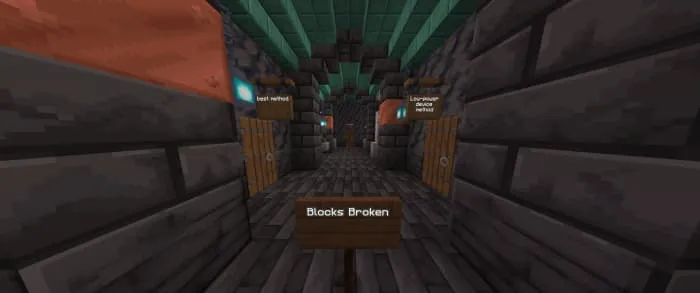 Двери в комнаты улучшения навыков добычи