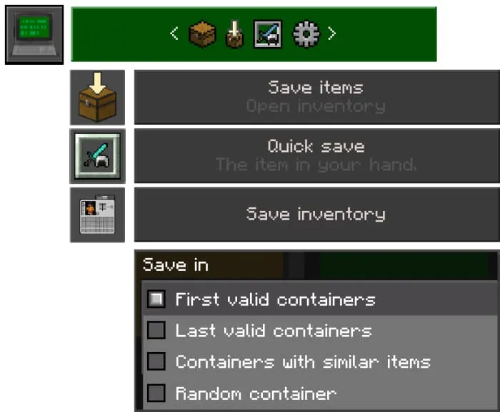 Выбор сундука