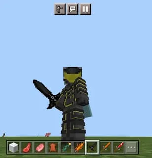 Игрок с углеродным мечом