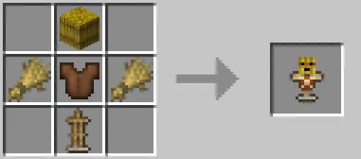 Крафт манекена-мишени