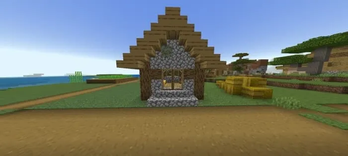 Новый вид дома