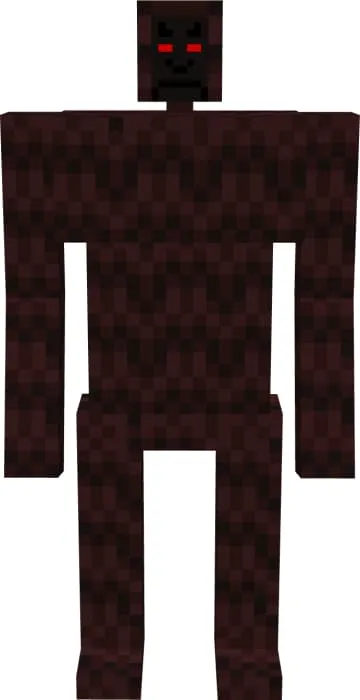 Монстр в виде снежного человека