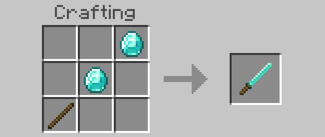 Крафт алмазной катаны