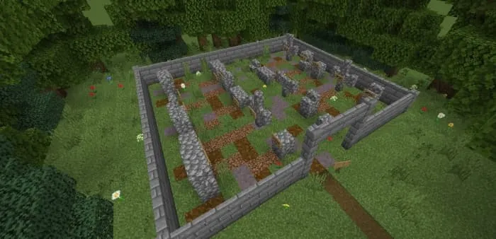 Деревенское кладбище