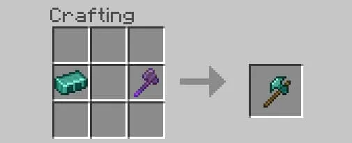 Крафт топора из эндерита
