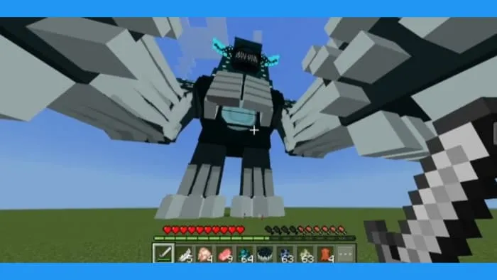 Огромный титановый сторож