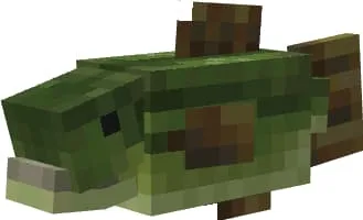 Дикая зеленая рыба