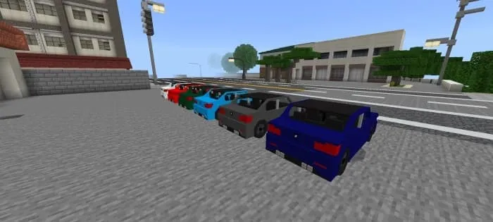 Задний вид BMW M3 F80