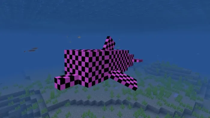 Животное: Дельфин без текстуры