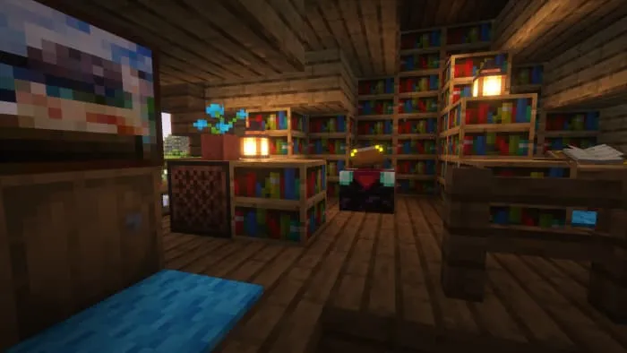 Комната со столом для зачарований